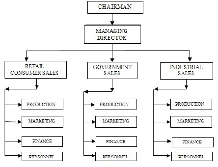Customer Departmentation-Organisation Structure And Design